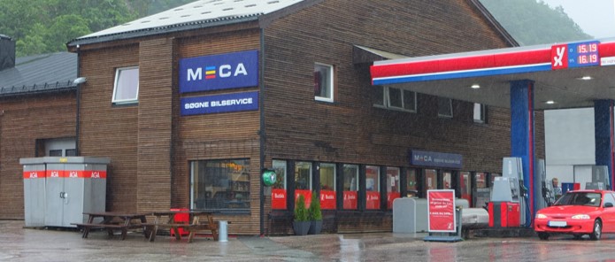 Fasadebilde Søgne Bilservice, ditt MECA bilverksted i Søgne